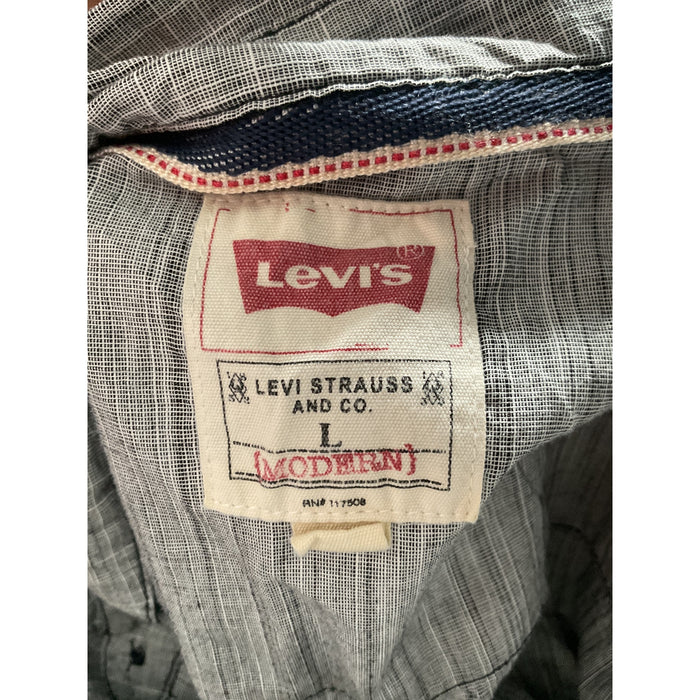 Levi's Gray Button-Up Shirt