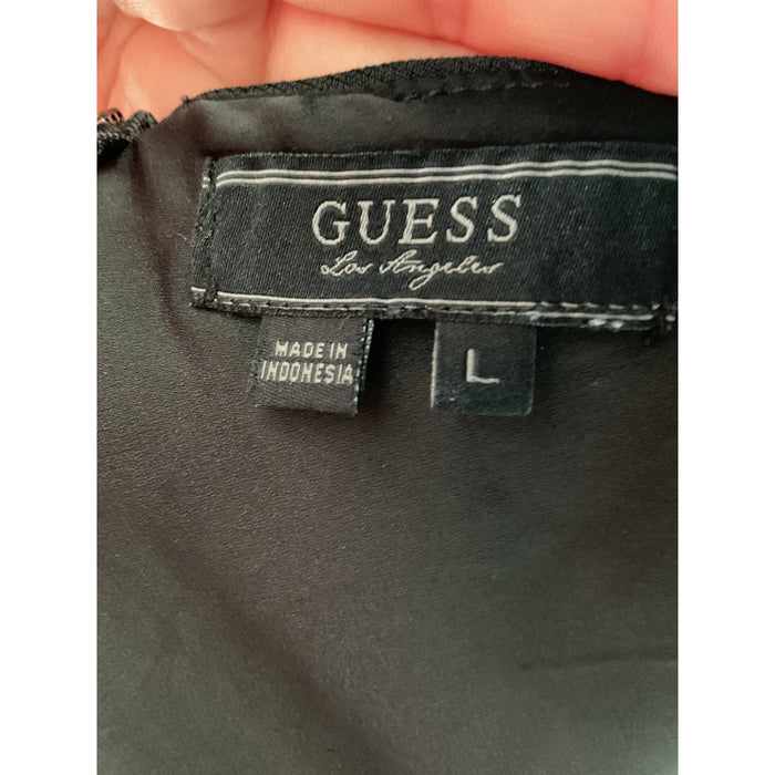 GUESS Black A-Line Dress