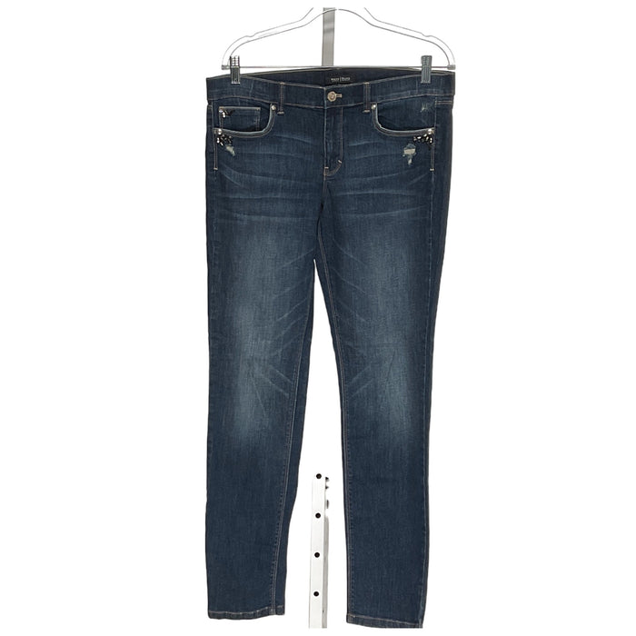 Blue WHBM Ankle Jeans in Size L