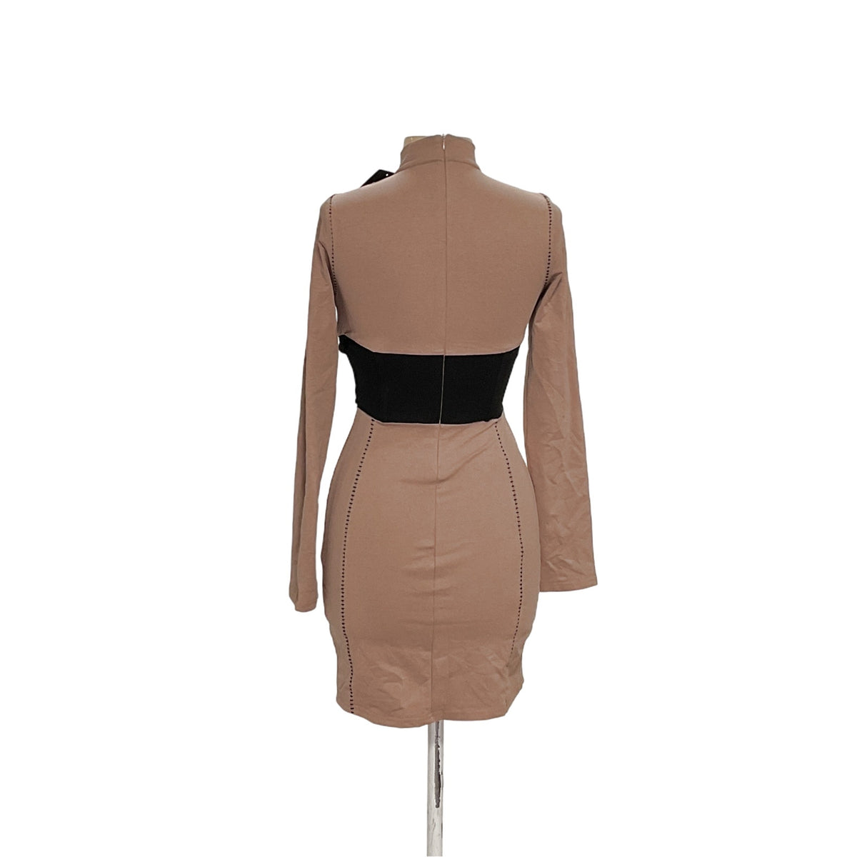 Fashion Nova Brown Sheath Dress - Women's Size L