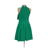 Vince Camuto Green A-Line Midi Dress - Size 10