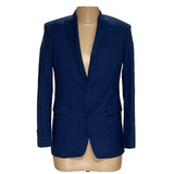 Bar III Blue Wool Blazer 38 Men's Anorak