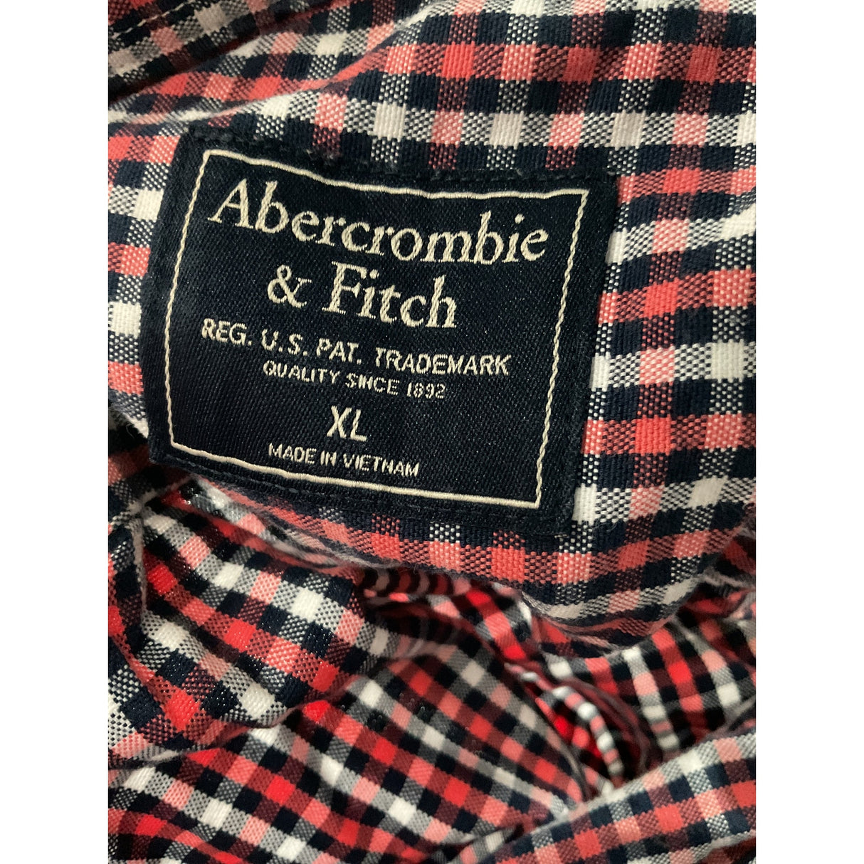 A&F Multicolor Dress Shirt XL