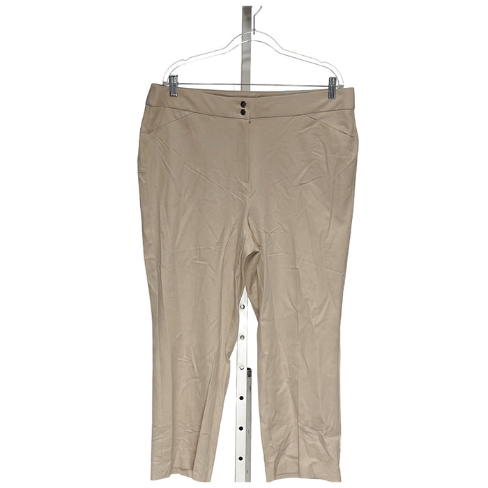 Chico's Beige Capri Pants