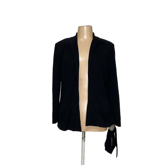 Badgley Mischka Black Modal Blazer - Women's 1X