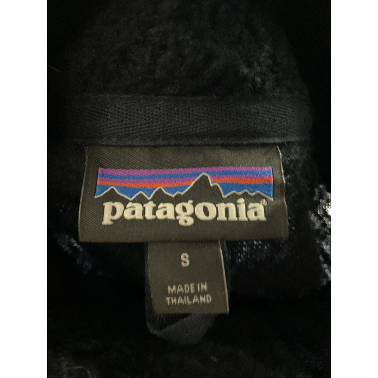 Patagonia Men's Blue Sherpa Sweatshirt