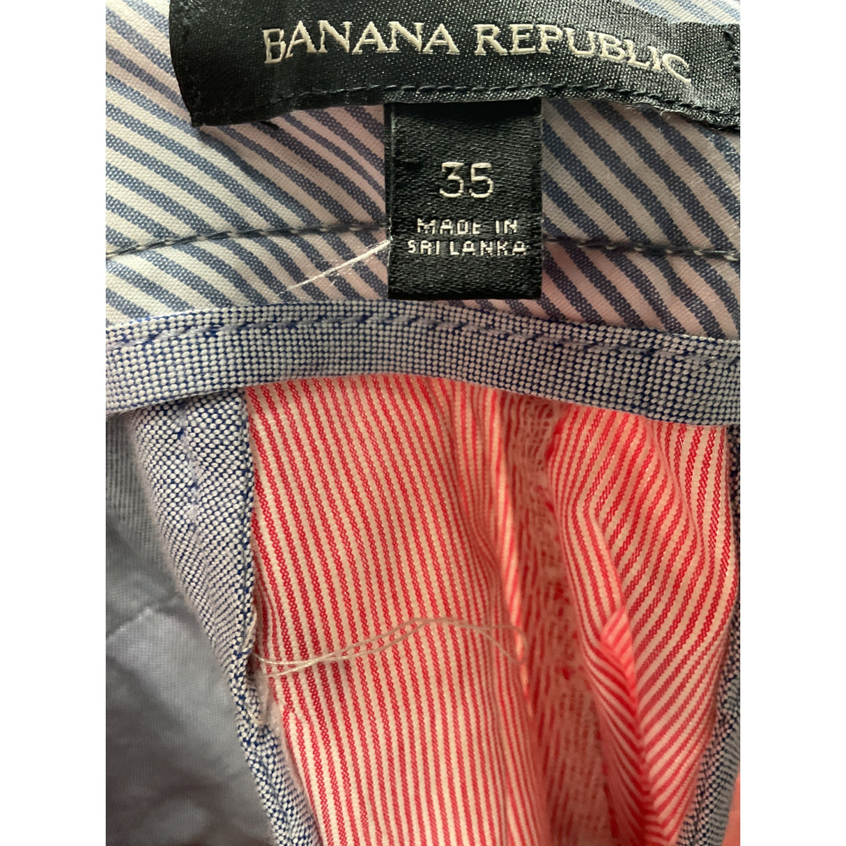 Banana Republic Stripe Bermuda Shorts - Size 35