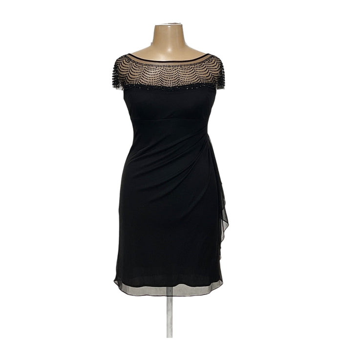 R&M Richards Black Sheath Dress