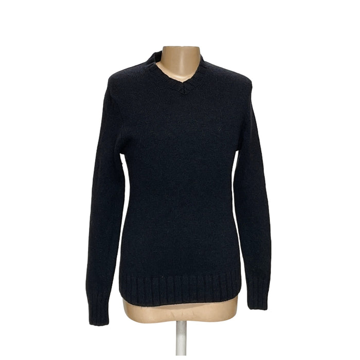 Nautica Blue Wool Sweater - Men's M