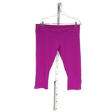 Under Armour Women's Capri Leggings in Purple XL