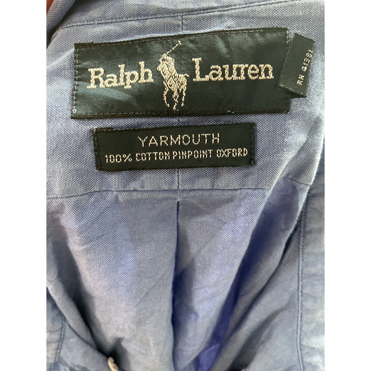 Ralph Lauren Blue Button-Up Shirt