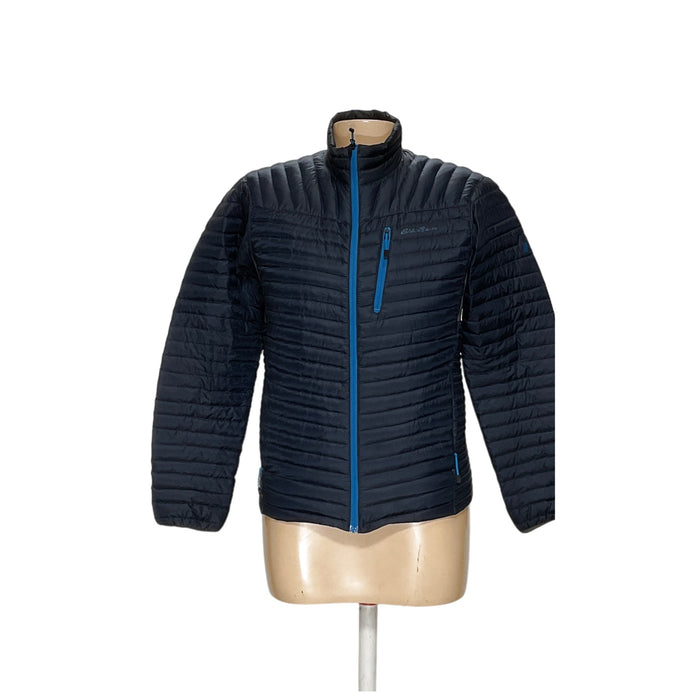 Eddie Bauer Quilted Jacket - Blue (M)