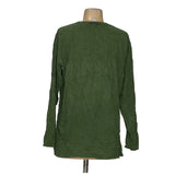 J.CREW Green Cotton Blouse - Women's M