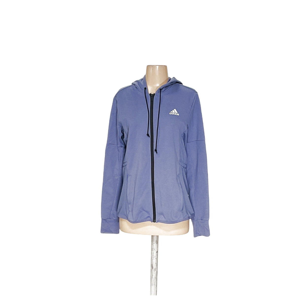 adidas Women's Blue Spring/Fall Hoodie - M