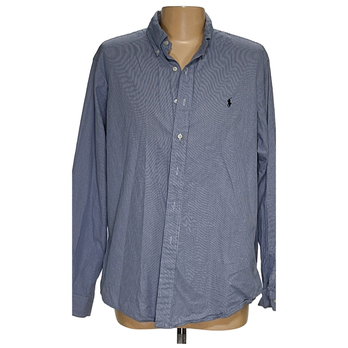 Ralph Lauren Men's Blue Button-Down Shirt