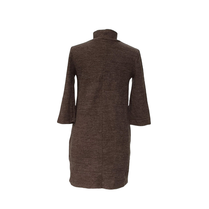 Zara Brown Blouson Dress - Size M