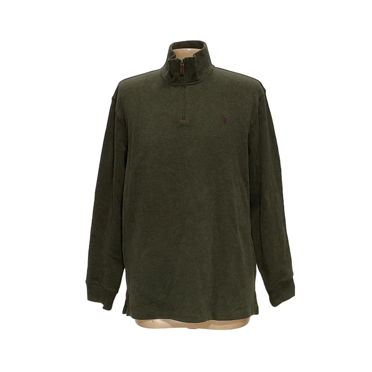 Polo Ralph Lauren Men's XL Green Henley Sweatshirt