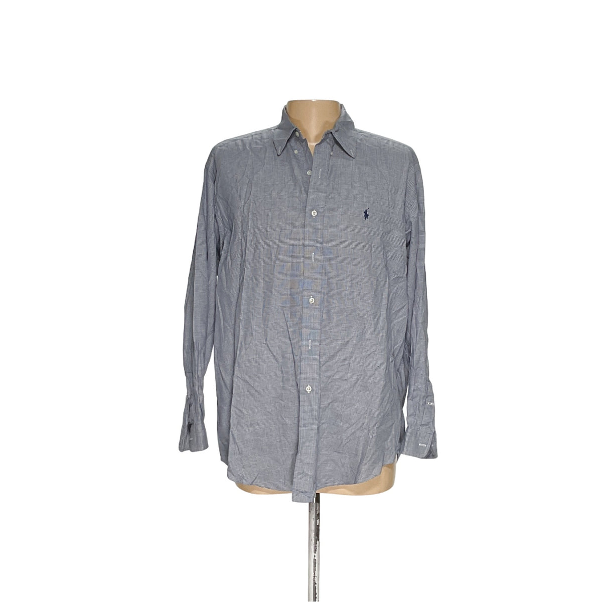 Ralph Lauren Men's Gray Button-Up Shirt