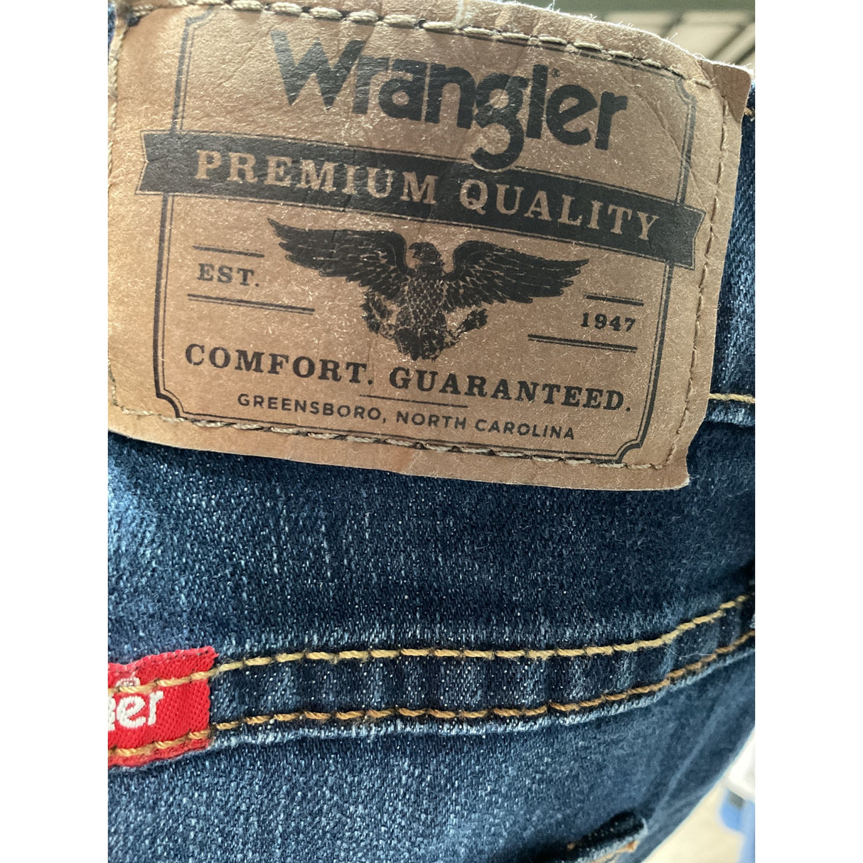 Wrangler Men's Blue Ankle Jeans