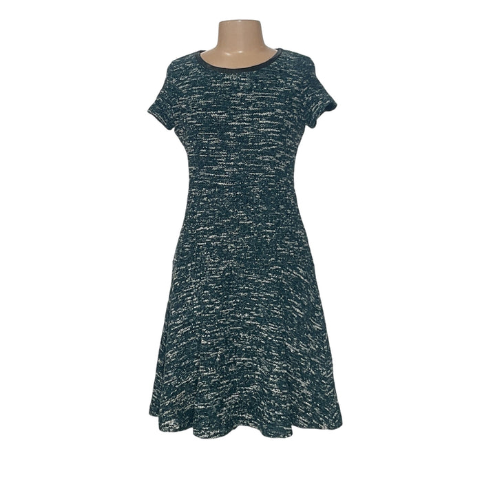 Talbots Green A-Line Dress, Size 10