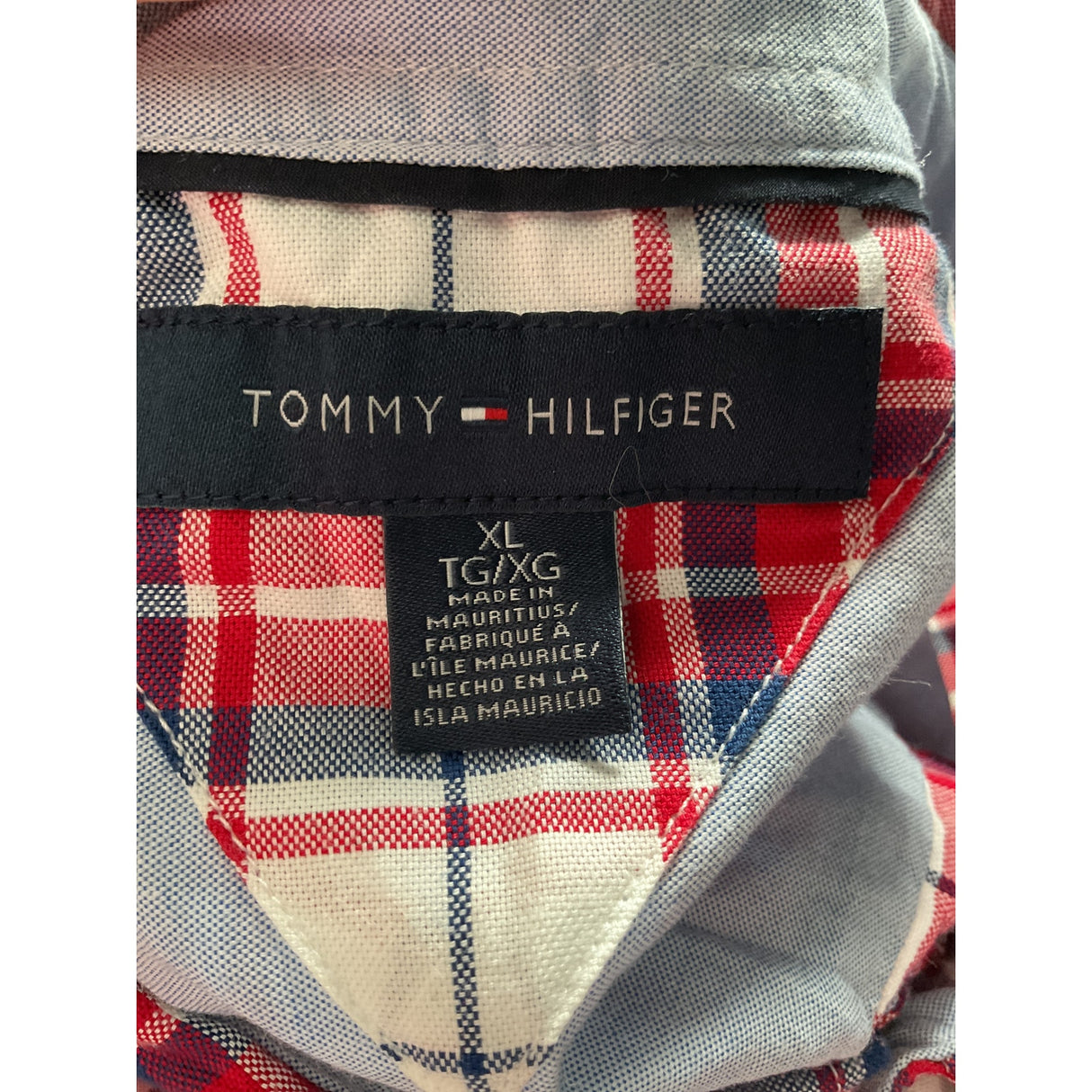 Tommy Hilfiger Multicolor Men's XL Button-Up