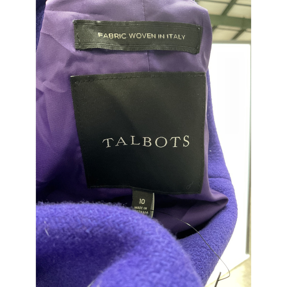 Talbots Women's Purple Wool Jacket