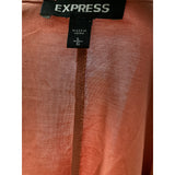 Express Pink Modal Knit Blouse - Women's L