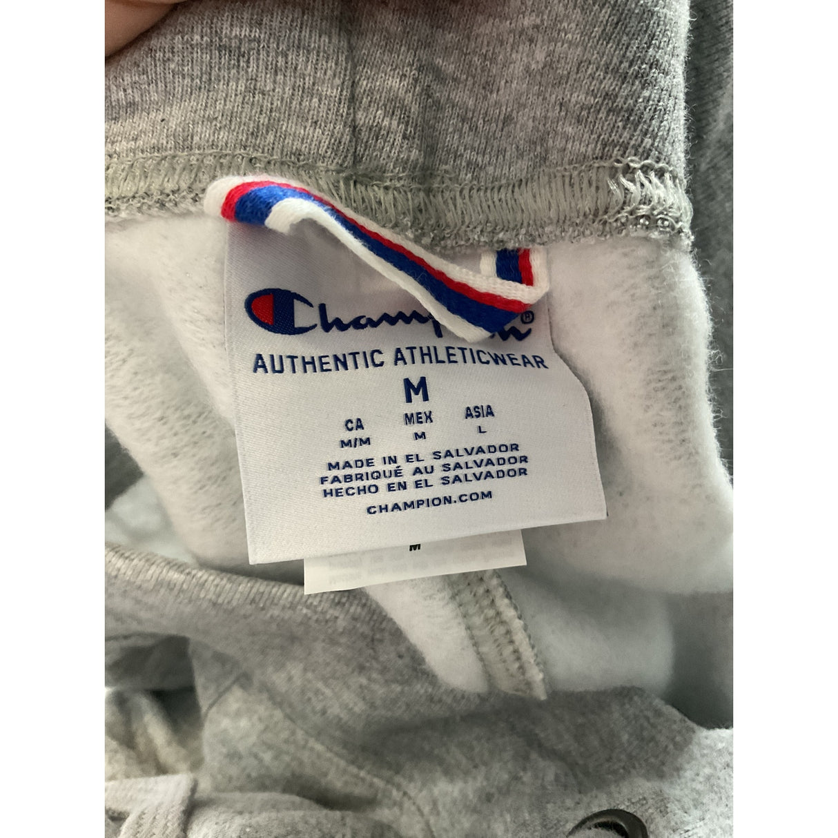 Champion Men's Gray Sweatpants - Size M