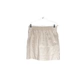 J. Crew Women's Cream Linen/Cotton Mini Skirt