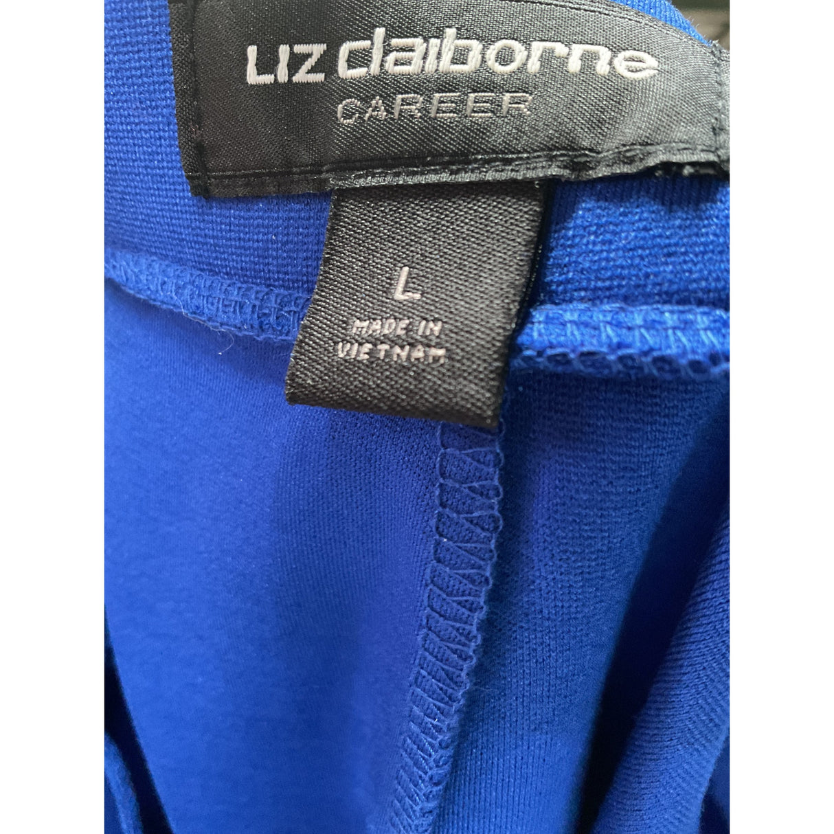 Liz Claiborne Blue A-Line Skirt