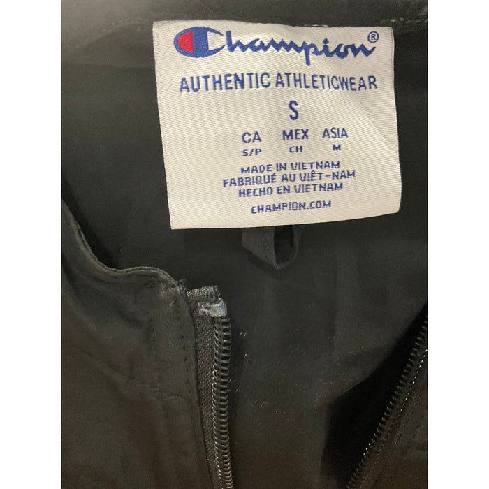 Champion Women's Windbreaker Jacket - Black - Size S