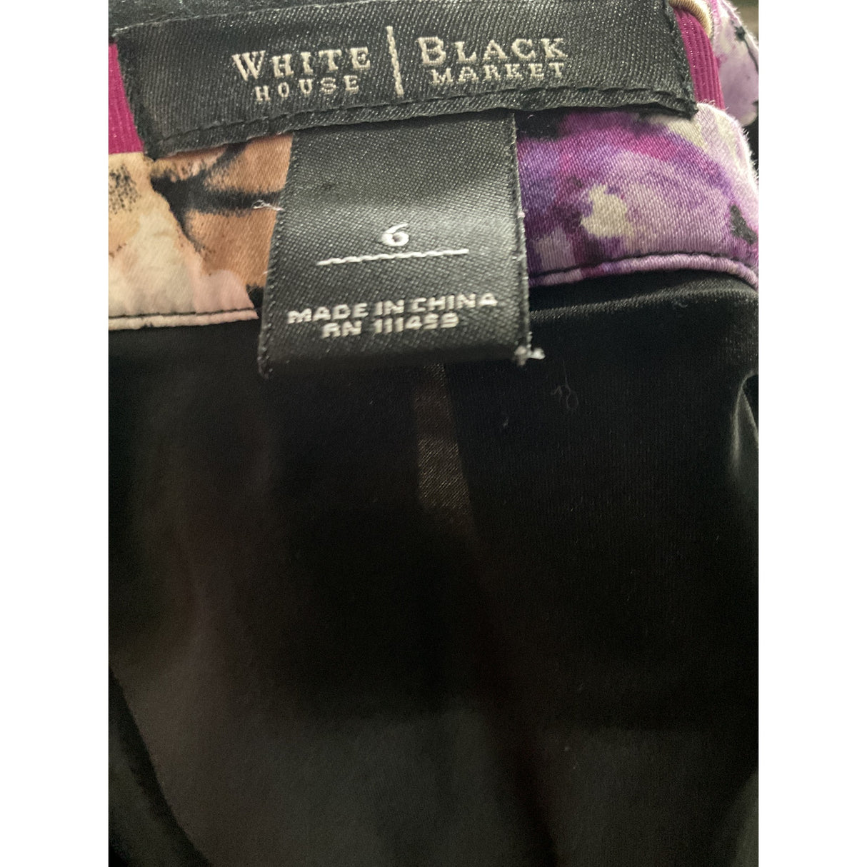 WHBM Multicolor Mini Skirt