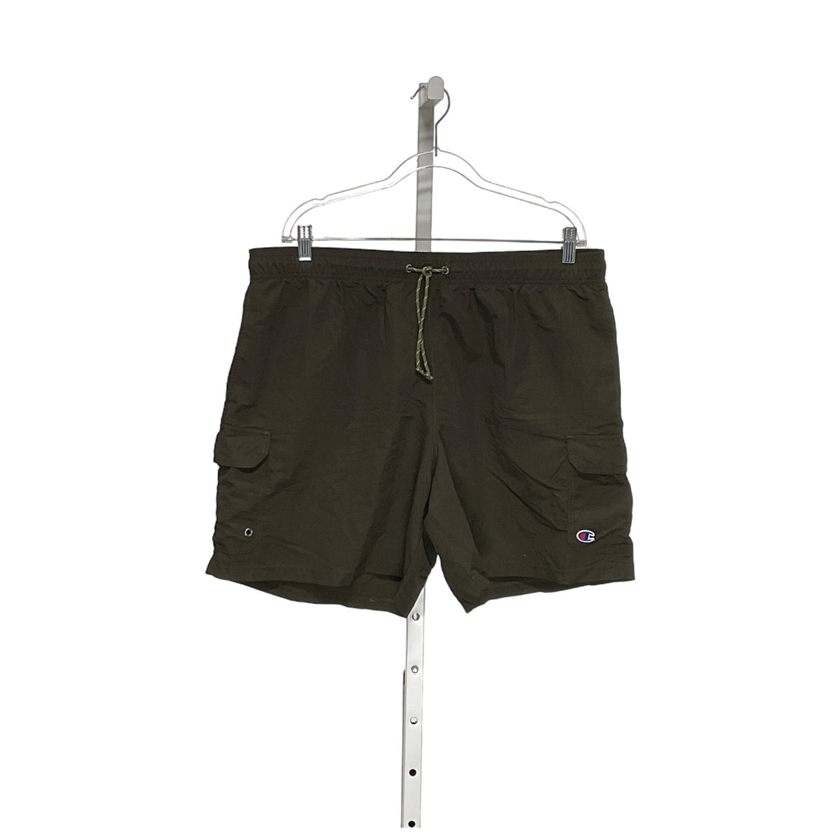 Champion Men's Green Activewear Shorts