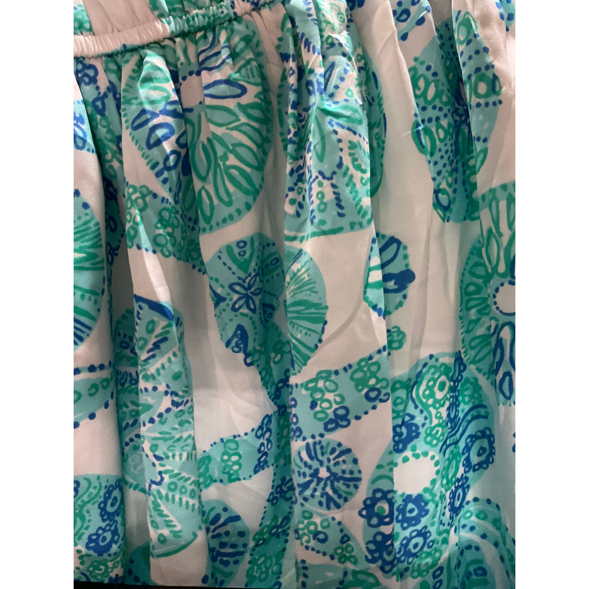 Lilly Pulitzer Green Blouson Dress - Women's L