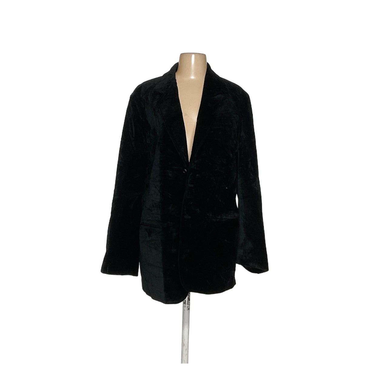 ARMANI EXCHANGE Black Cotton Overcoat