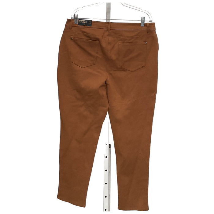 Chico's Brown Ankle Pants - Size 2.5