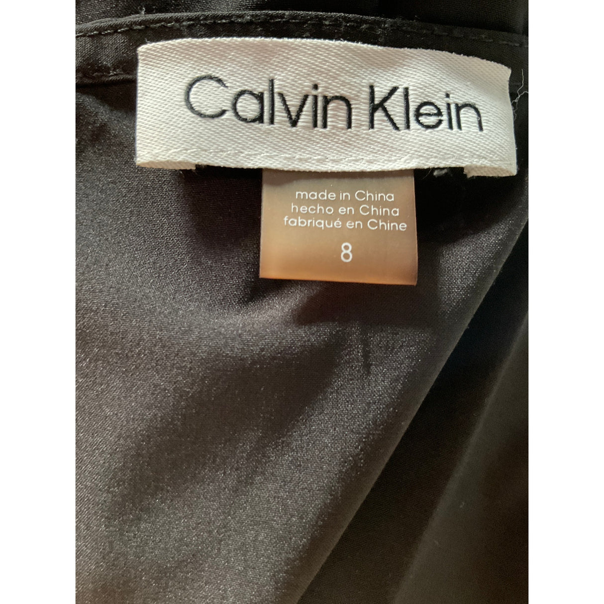 Calvin Klein Black Jumpsuit - Women's Size 8
