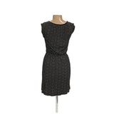 LOFT Black Blouson Dress