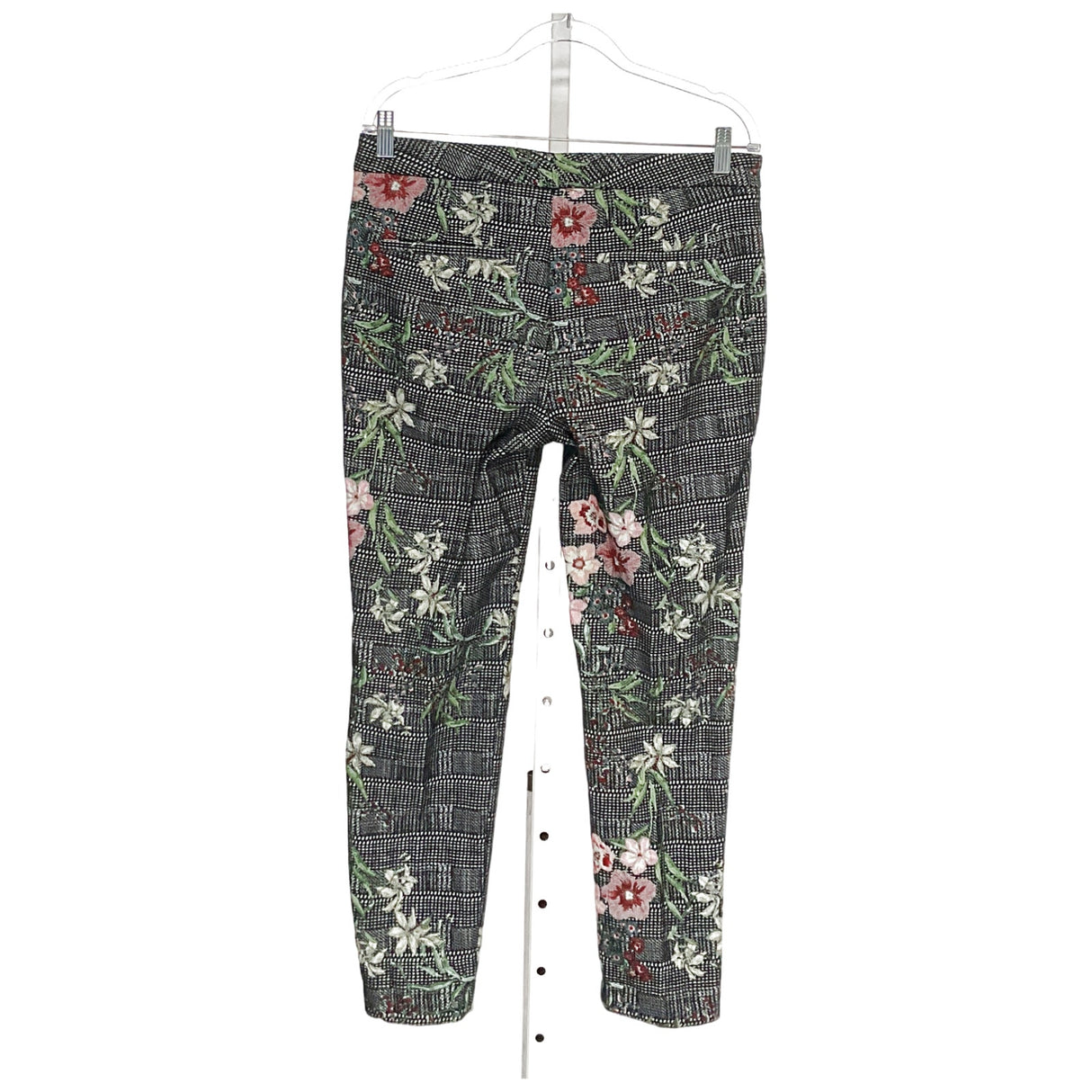 ZARA Multicolor Floral Tapered Pants