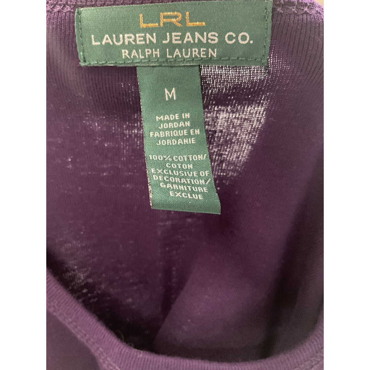 Lauren Ralph Lauren Purple Blouse M