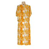 Banana Republic Yellow Midi Dress