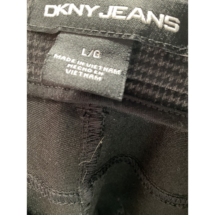 DKNY Women's Black Ankle Pants - Size LG