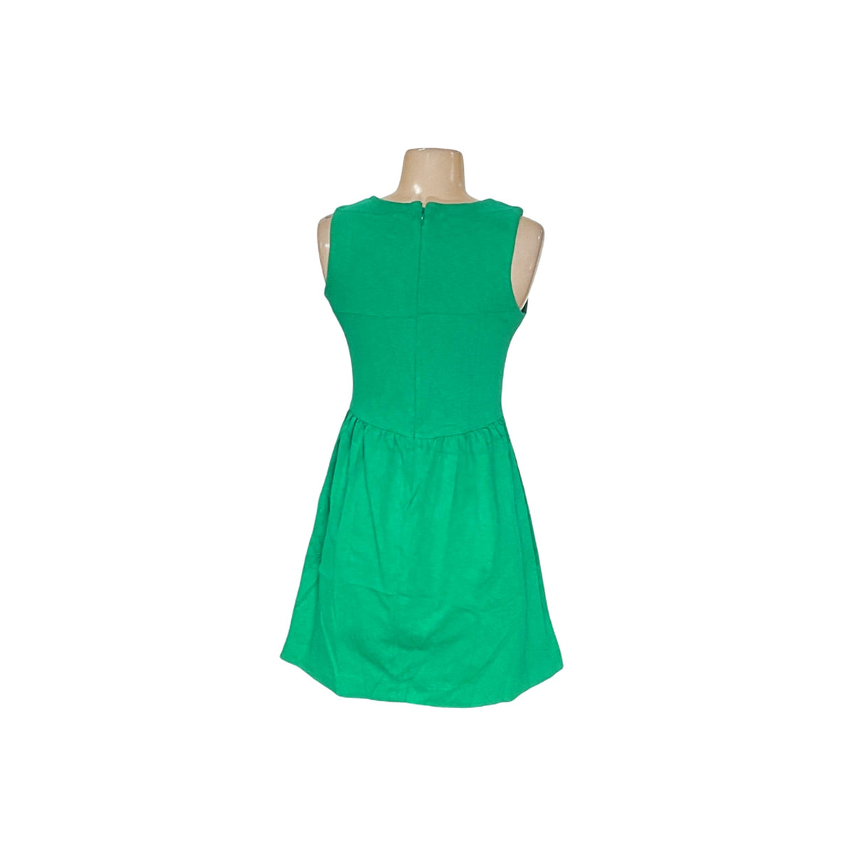 J. Crew Green A-Line Dress