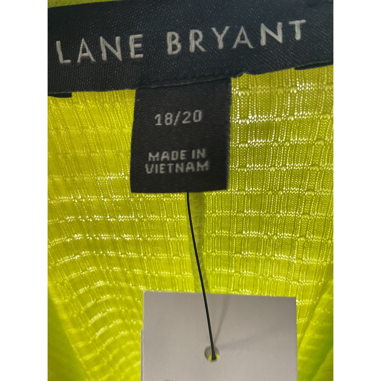 Lane Bryant Green Knit Blouse