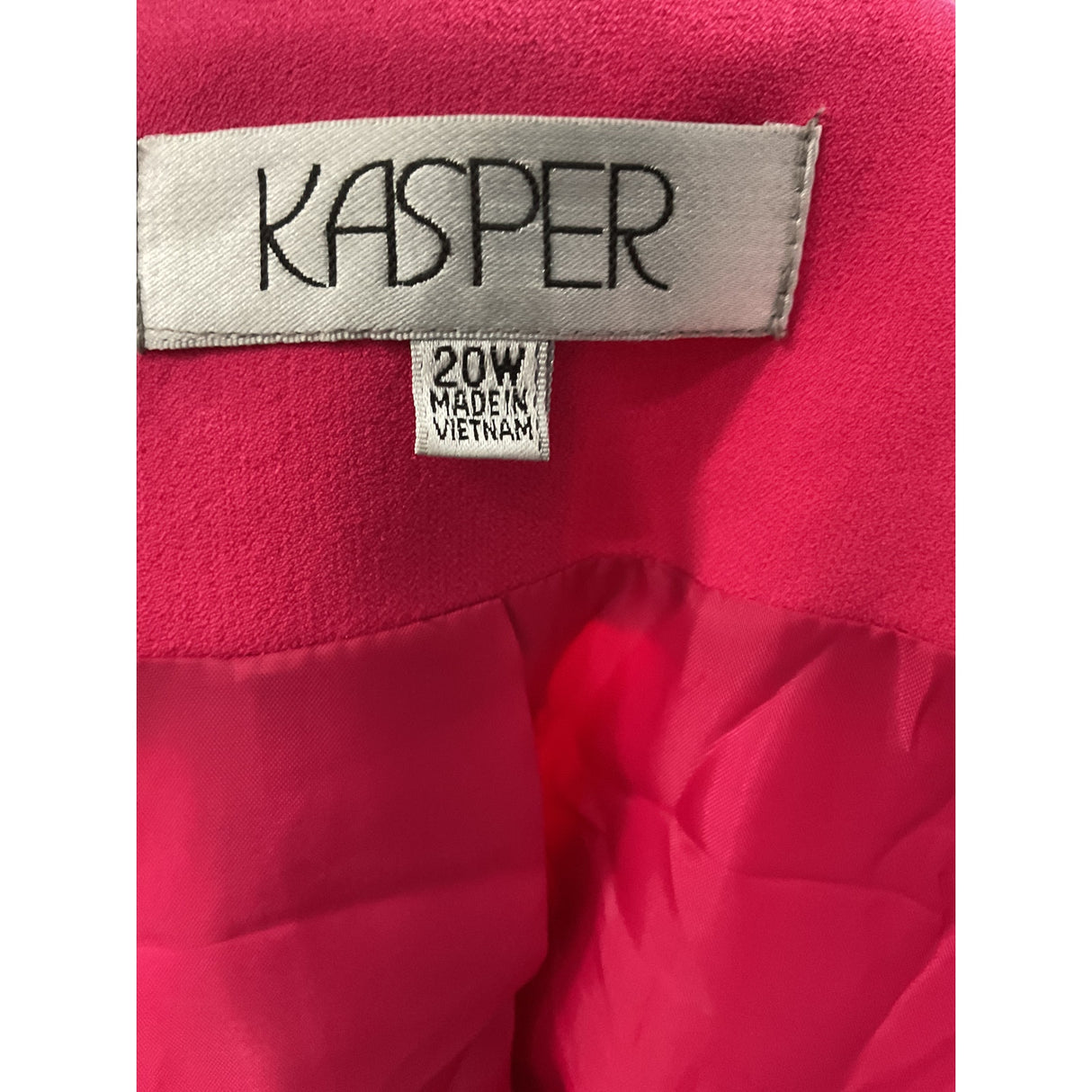 Kasper Pink Women's Blazer 20W - 26in