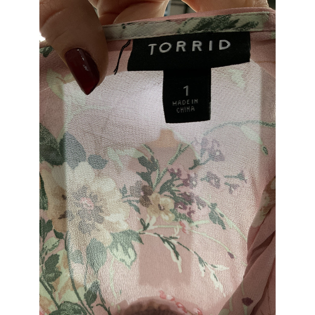 TORRID Pink Plus Size Blouse