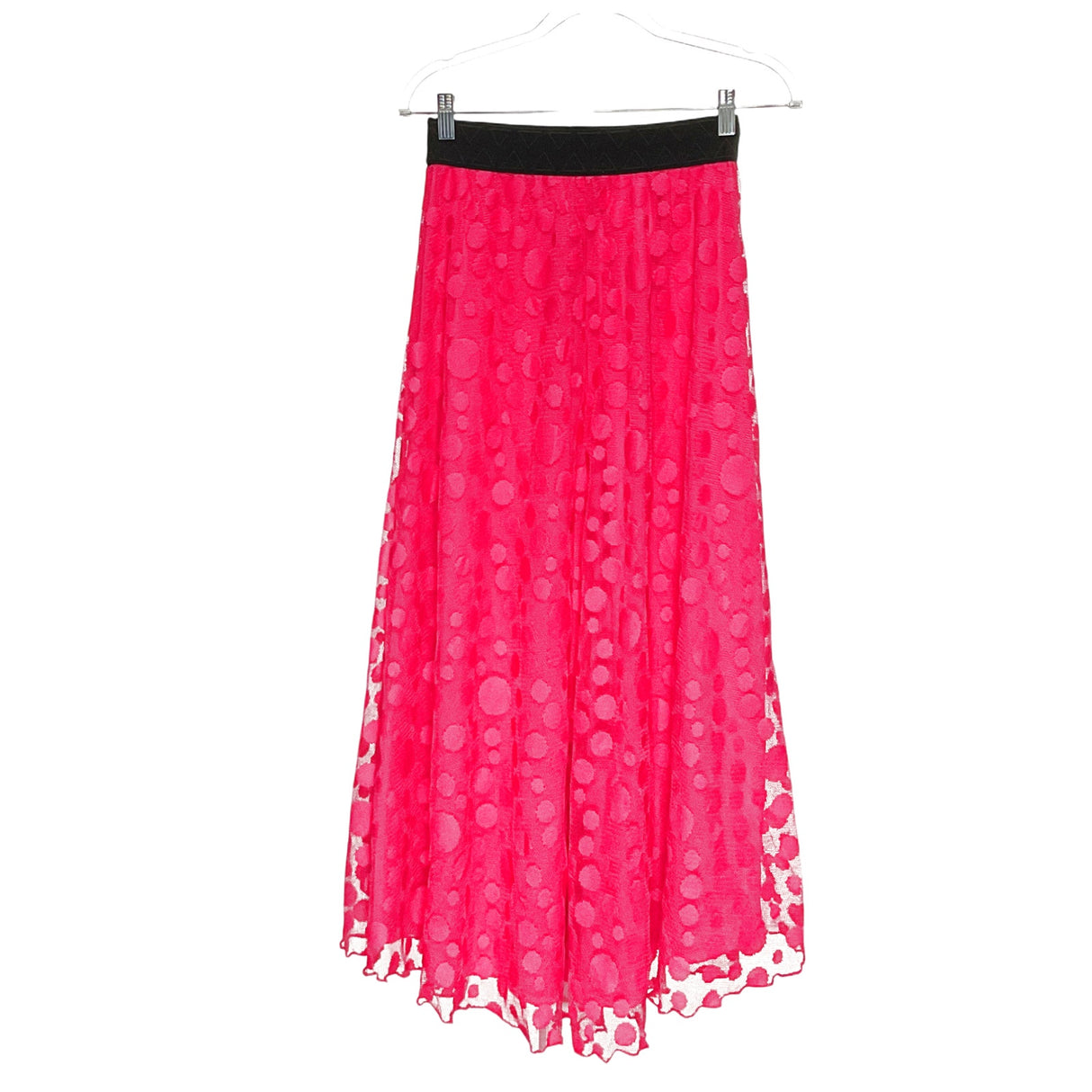 Lularoe Pink Mesh Maxi Skirt - XS