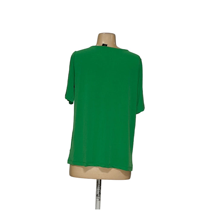 Tahari Green Blouse - Size M