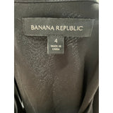 Banana Republic Black Shift Midi Dress Size 4