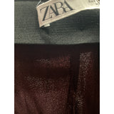 ZARA Purple Palazzo Pants XS